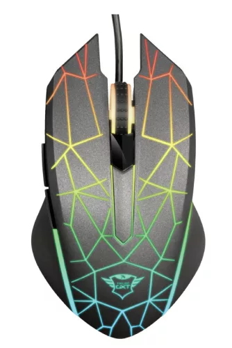 Trust GXT 170 Heron RGB Gamer egér (21813)