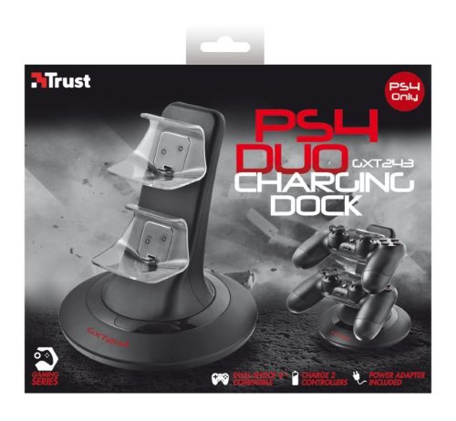 Trust GXT 243 PS4 Kettős töltő