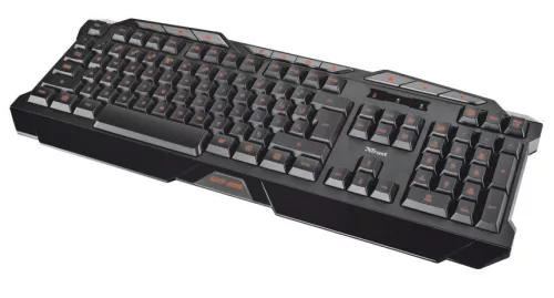 Trust GXT 280 színváltós világítós billentyűzet