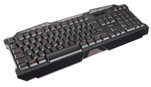Trust GXT 280 színváltós világítós billentyűzet