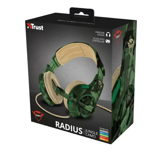 Trust GXT 310C Radius Jungle fejhallgató (22207)