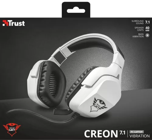 Trust GXT 354 Creon 7.1 Bass Vibration fejhallgató (22054)