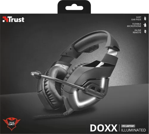 Trust GXT 380 Doxx Illuminated fejhallgató (22338)