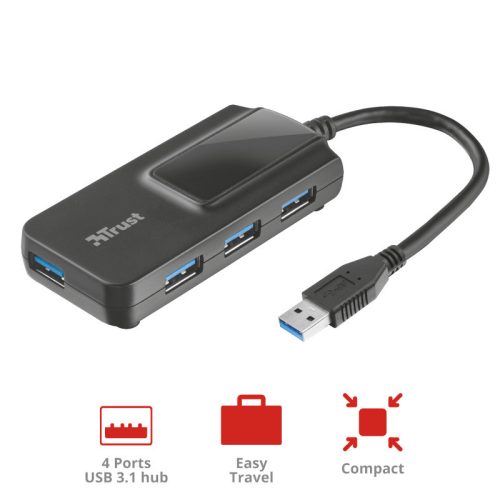 Trust Oila 4 USB 3.1 Hub (21318)