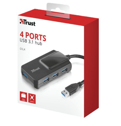 Trust Oila 4 USB 3.1 Hub (21318)