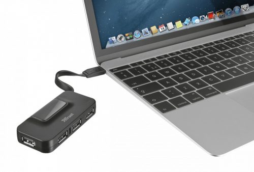 Trust Oila USB-C to 4 Port USB 2.0 Hub (21320)