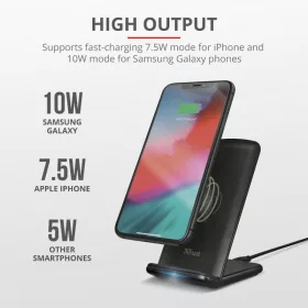   Trust Primo10 Fast Desk Stand vezeték nélküli telefon töltő (23325)