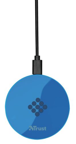 Trust Primo10 Fast vezeték nélküli  telefon töltő - kék (22862)