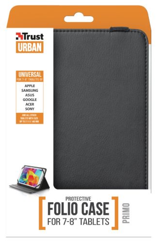 Trust Primo 7"- 8" tablet tartó tok - fekete (20057)