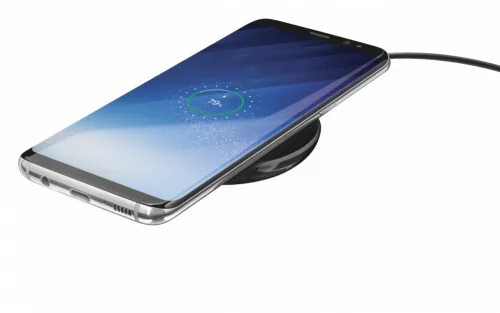 Trust Primo vezeték nélküli  telefon töltő - fekete (22816)