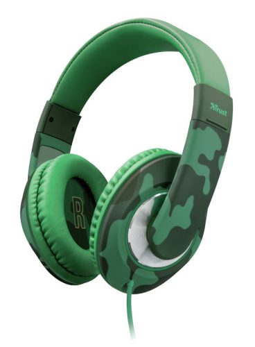 Trust Sonin Kids Jungle fejhallgató (22203)