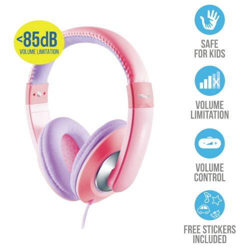 Trust Sonin Kids fejhallgató (19837)