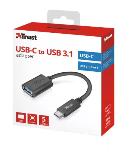 Trust USB-C to A átalakító kábel  (20967)