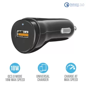 Trust Ultra fast QC3.0 autos telefon töltő (21819)