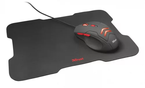 Trust Ziva Gaming Gamer egér + MopusePad (21963)