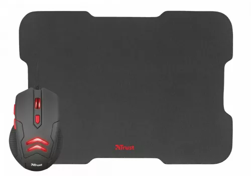 Trust Ziva Gaming Gamer egér + MopusePad (21963)
