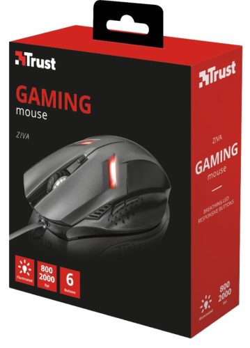 Trust Ziva Gaming Gamer egér (21512)