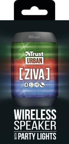 Trust Ziva vezeték nélküli Bluetooth  hangszóró (21967)
