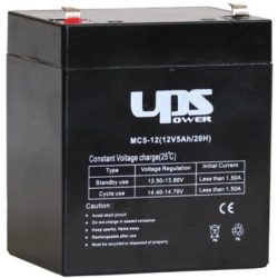   UPS MC5-12 12V 5Ah zselés ólom akkumulátor gondozásmentes