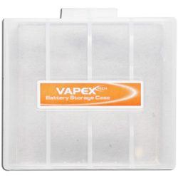   Vapex Műanyag tartó 4 db AA vagy AAA méretű akkumulátorhoz vagy elemhez