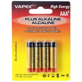 Vapex 4db AAA méretű mikroceruza tartóselem 1.5V