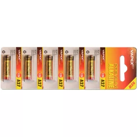Vapex 5 db A27 méretű  tartóselem  12V