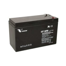 Vision CP1270-F2 12V 7Ah zárt ólomakkumulátor