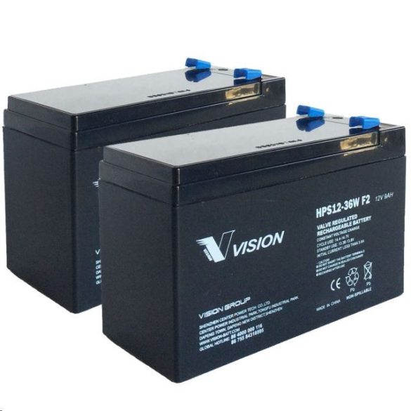 Vision HPS12-36W-F2 12V 9Ah nagy áramú zárt ólomakkumulátor