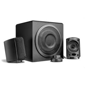   WAVEMASTER 66202 wavemaster hangszóró 2.1 - moody (65w rms, fa mélynyomó, 3,5mm jack, rca, fekete)