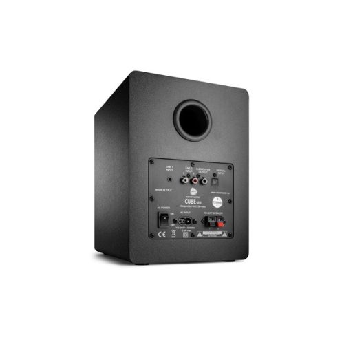 WAVEMASTER 66380 wavemaster hangszóró 2.0 - cube neo black (50w rms, bluetooth, 3,5mm jack, rca, toslink, távírányító, fekete)