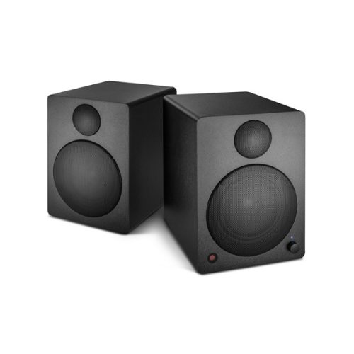 WAVEMASTER 66380 wavemaster hangszóró 2.0 - cube neo black (50w rms, bluetooth, 3,5mm jack, rca, toslink, távírányító, fekete)