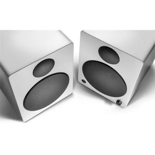 WAVEMASTER 66381 wavemaster hangszóró 2.0 - cube neo white (50w rms, bluetooth, 3,5mm jack, rca, toslink, távírányító, fehér)