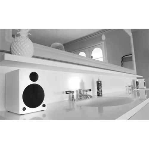 WAVEMASTER 66381 wavemaster hangszóró 2.0 - cube neo white (50w rms, bluetooth, 3,5mm jack, rca, toslink, távírányító, fehér)