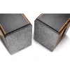 WAVEMASTER 66500 wavemaster hangszóró 2.0 - base (30w rms, bluetooth, rca, barna fa és szürke)