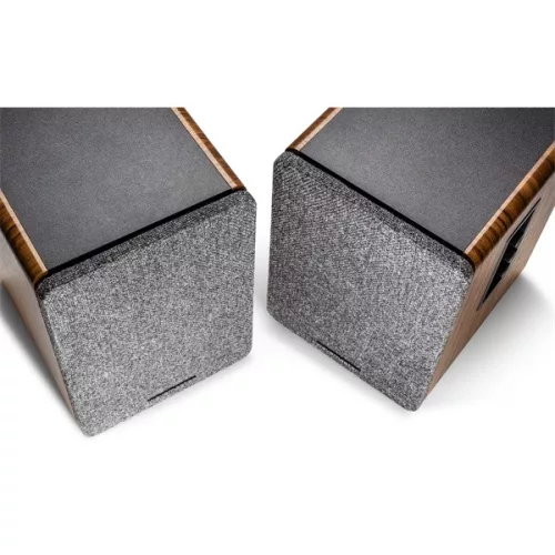 WAVEMASTER 66500 wavemaster hangszóró 2.0 - base (30w rms, bluetooth, rca, barna fa és szürke)