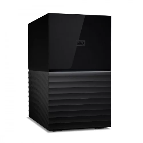 WD My Book Duo 3.5" HDD 4TB, USB 3.0 asztali háttértár - fekete (184805)