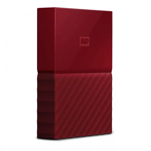 WD My Passport 2.5" HDD 3TB, USB 3.0, piros (184876)