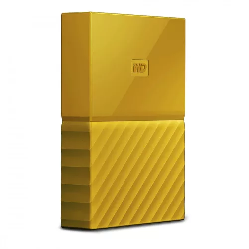 WD My Passport 2.5" HDD 3TB, USB 3.0, sárga (184878)