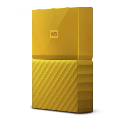 WD My Passport 2.5" HDD 4TB, USB 3.0, sárga (184884)