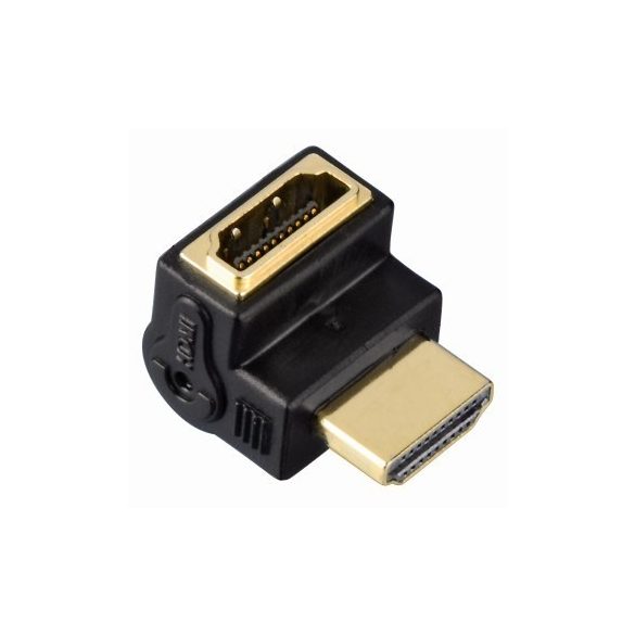 WINKELADAPTER HDMI 90 FOK ARANYOZOTT (83010)