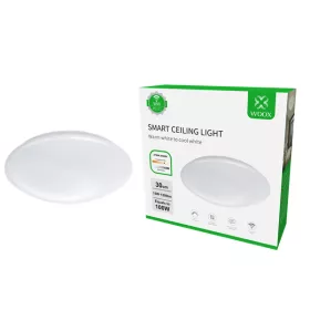   WOOX R5111 woox smart home mennyezeti lámpa - r5111 (15w, ip20, 18 db smd led, 25000h, 1200lm, állítható fényerő)