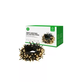   WOOX R5151 woox smart home led fényfüzér - r5151 (bel- és kültéri, 8 program, 3000-3500k, 20m, 200led)