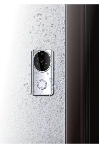 WOOX R4957 woox smart home video kaputelefon - r4957 (1280*720p, kétirányú hangkapcsolat, éjszakai kameramód, 128gb sd)