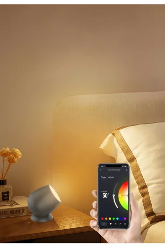 Woox Smart Home éjjeli lámpa - R5145 (2,2W, 210Lumen, 3000K-6500K, RGB+CCT, Wi-Fi, 25000h)