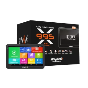 WayteQ X995 Android GPS navigáció (térkép nélkül)