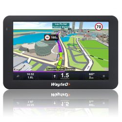   WayteQ X995 Android GPS navigáció + Sygic 3D Európa térkép