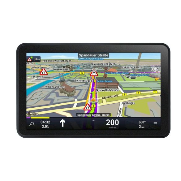 WayteQ x995 MAX Android GPS navigáció + Sygic 3D Európa térkép