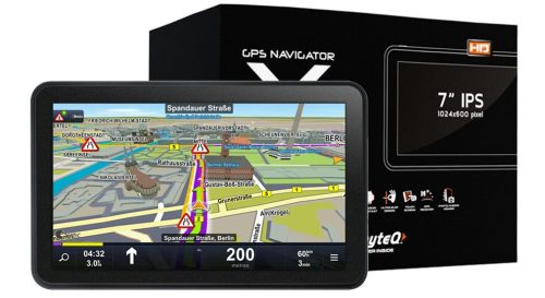 WayteQ x995 MAX Android GPS navigáció + Sygic 3D Európa térkép