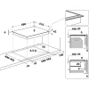 Whirlpool AKT 8130/LX Önállóan beépíthető elektromos főzőlap, érintőszenzorral