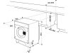Whirlpool BI WDWG 961485 EU mosó-szárítógép beépíthető